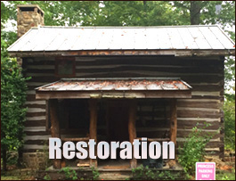 Historic Log Cabin Restoration  Ashland County, Ohio